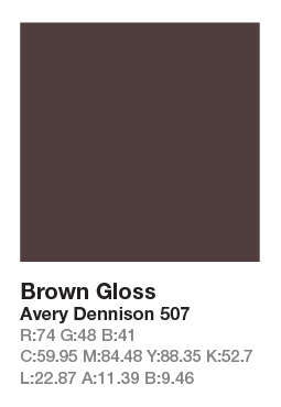 Avery 507  Brown 